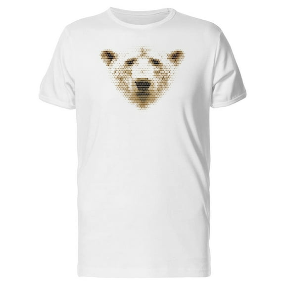 Vintage Geometric Polar Bear T-Shirt Men -Image by Shutterstock, Male 3X-Large