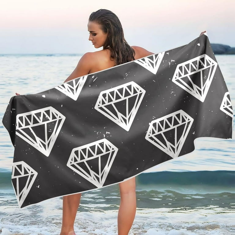 Geometric beach towel cheap