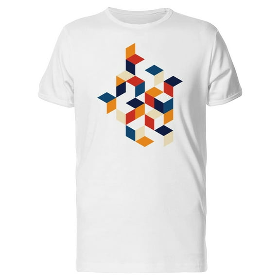 Vintage Geometric Style Art Tee Men's -Image by Shutterstock