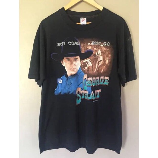 Vintage Strait Easy Come Easy Go Promo Country Music Shirts