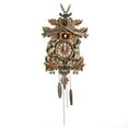 thumbnail image 1 of Vintage German Black Forest Wooden Clock Antique Northern Europe Style Wall Mount Clock, 1 of 12