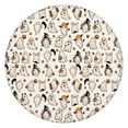thumbnail image 1 of Vintage Ghost Halloween Pattern Round Fitted Tablecloth with Elastic Edge,Dining Table Cover Waterproof,Outdoor Round Tablecloth for Camping,Dining,Indoor and Outdoor, 1 of 7