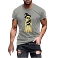 thumbnail image 1 of Vintage Ghost Spooky Halloween Graphic T-Shirt Funny Halloween Shirts Goth Alt Ghoul Aesthetic T-Shirt, 1 of 4