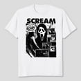 thumbnail image 1 of Vintage Ghostface Shirt, Horror Movie Tee, Men's And Women's Graphic Tee 100% Cotton by TBun, Full Sizes S-5XL, 1 of 5