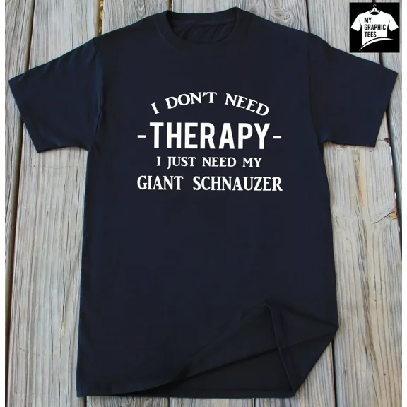 Vintage Giant Schnauzer T-Shirt Dog Breed Pet Adopt Dogs Animal Lover Dog Owner Tee - Perfect Gifts For Everyone