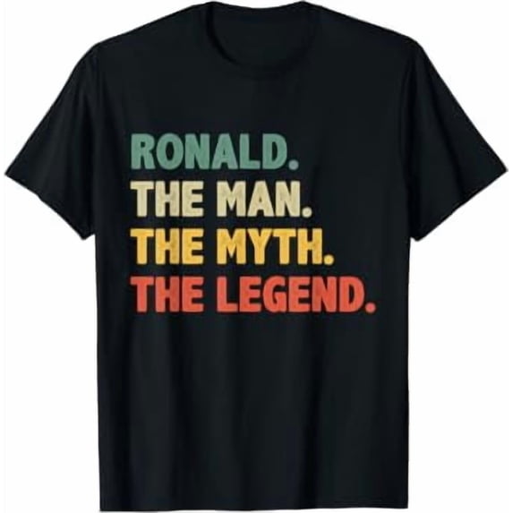 Vintage Gift For Ronald T-Shirt