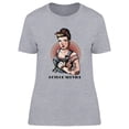 thumbnail image 1 of Vintage Girl Hotrod T-Shirt Women -Image by Shutterstock, Female x-Large, 1 of 2