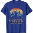 thumbnail image 1 of Vintage Glacier National Park Montana Retro Unisex T-Shirt for Men Women Kids Toddler, 1 of 5
