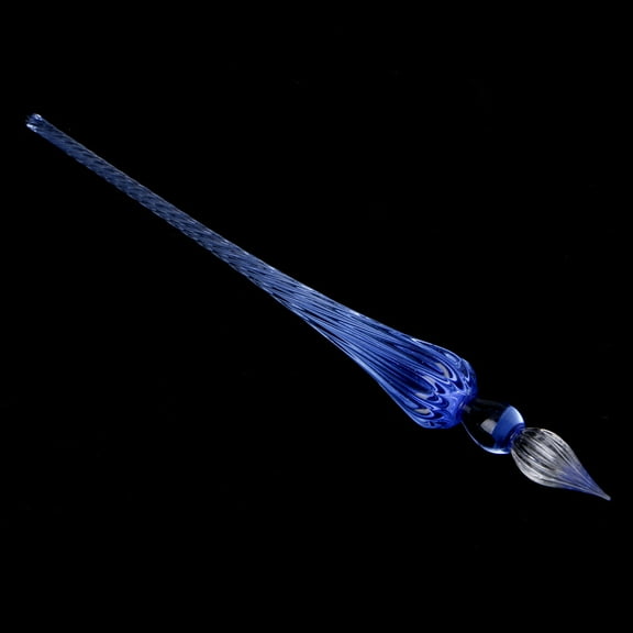 Vintage Glass Dip Dipping Pen Filling Ink Fountain Pens With Gift Box