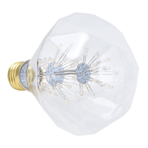 Vintage Glass LED Light Bulb 3W E27 Antique Festive Decorative Round Bulb 85265V Warm Light