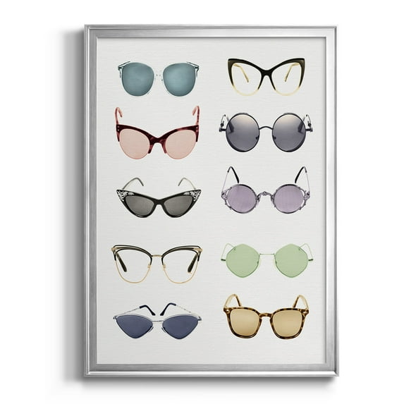 Vintage Glasses I Premium Classic Framed Print - Ready to Hang