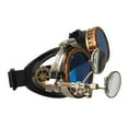 thumbnail image 1 of Vintage Glasses Personality Steampunk Goggle Motorcycles Glasses for Women Men, 1 of 14