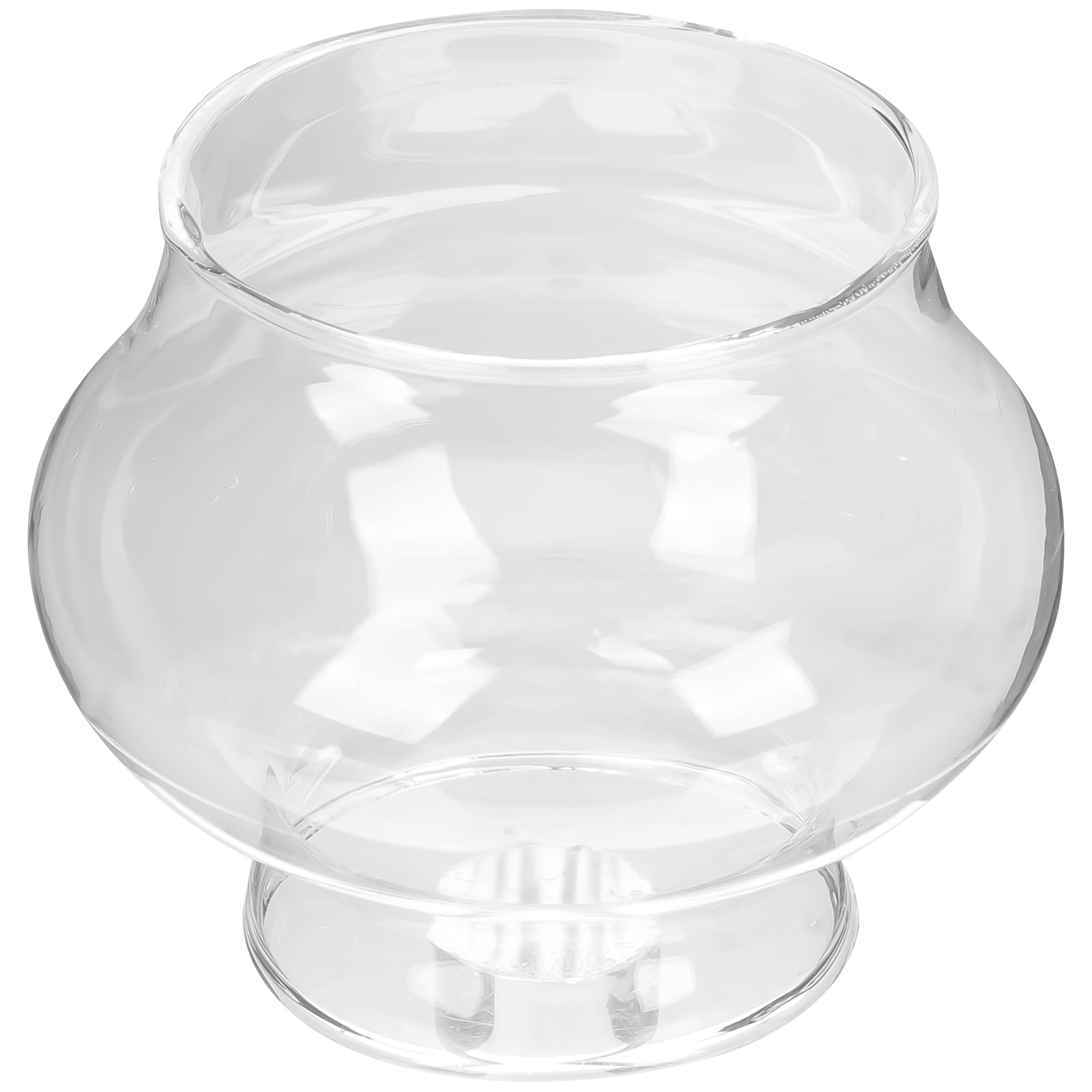 Vintage Globe Glass Kerosene Lampshade Oil for Indoor Use Clear Globes