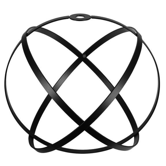 COMPUKAS Retro Globe Pendant Lamp Shades for Floor Lamps Vintage Bar Decor Simple Installation Bright