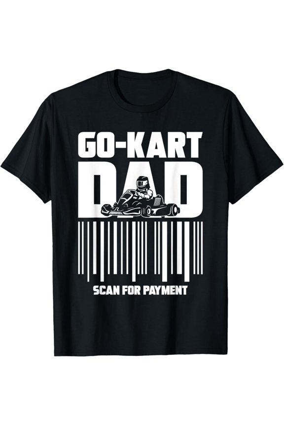 Vintage Go-Kart Dad Daddy Fathers Day Karting T-Shirt S-5XL - Trending Birrthday Tee Gifts Vintage Tee -Birthday Gifts