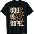 thumbnail image 1 of Vintage God Is Dope In Leopard T-Shirt, 1 of 4