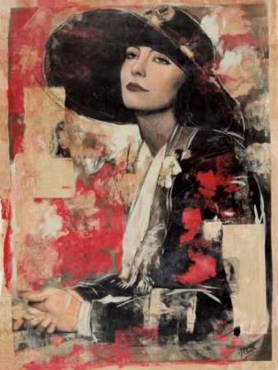 Vintage Goddess II Canvas Art - Marta G Wiley (22 x 28)