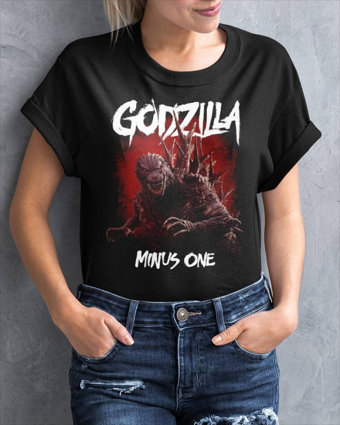Vintage Godzilla King Of The Monsters Movie Shirt , Godzilla Minus One
