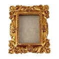 thumbnail image 1 of Vintage Gold Carved Photo Frame Refrigerator Magnets, Magnetic Picture Holders with Ornate Design, Replaceable Photo Display for Home Decor, Ideal for Kitchen Walls & Metal Surfaces, 1 of 7