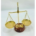 thumbnail image 1 of Vintage Goldsmith Brass Weight Scale Weighing Scale, Balance Justice Law Scale, Apothecary Scale, Home Decorative Small Brass Weight Scale, 1 of 5