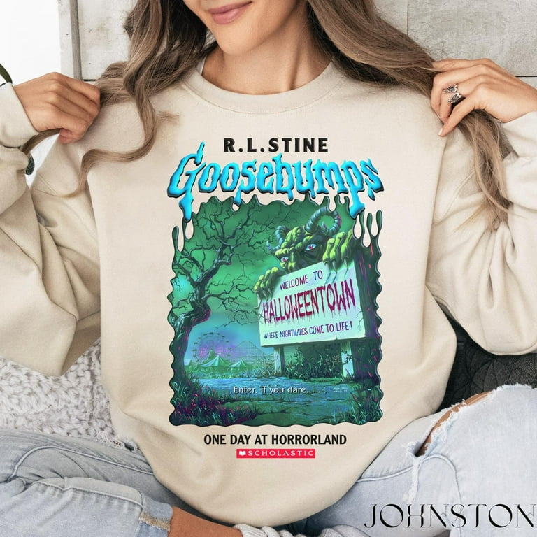 Goosebumps crewneck sweatshirt shop