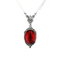 thumbnail image 1 of Vintage Goth Red Pendant Necklace Crystal Clavicle Chain Dragon Eyes Necklace For Women Friend Fashion Jewelry, 1 of 7