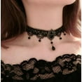 thumbnail image 1 of Vintage Gothic Lace Choker Necklace - Victorian Court Style, Perfect for Women, 1 of 10