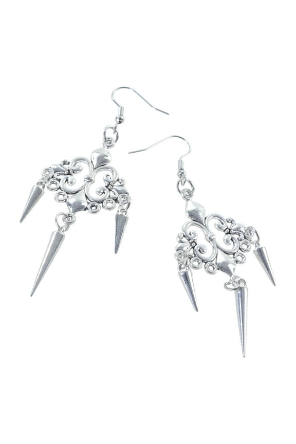 Vintage Gothic Spiked Earring Pointed Ear Decorations for Women Jewely Accessory