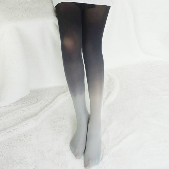 Vintage Gradual Gradient Change Tights Stockings Women Girls Pantyhose Fashion Fiance Socks for Her Summer Eyes Socks Seamless Socks for Women Ladies Socks Size 9-11 Thigh High Socks for Women Mens