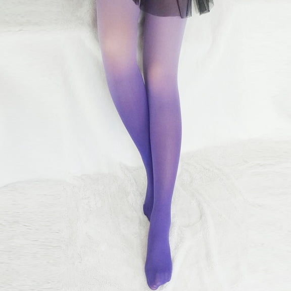 Vintage Gradual Gradient Change Tights Stockings Women Girls Pantyhose Fashion Way of Wade Socks Socks for Men 10-13 Small Girl Womens Low Cut No Show Cotton Socks Non Socks Womens Stoking