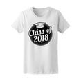 thumbnail image 1 of Vintage Graduate Class Of 2018 T-Shirt Women -Image by Shutterstock, Female Small, 1 of 2