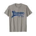 thumbnail image 1 of Vintage Grandpa Est. 2025 T-Shirt for Proud New Grandparents, 1 of 5