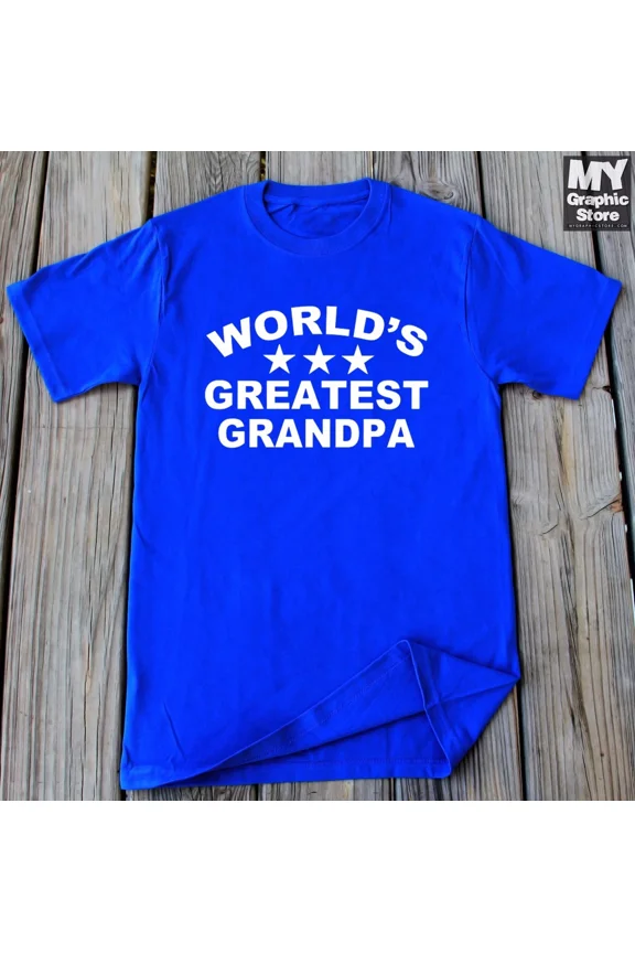 Vintage Grandpa T-Shirt Worlds Greatest Grandpa Shirt Fathers Day Gift Grandpa Gift - Perfect Gifts For Everyone