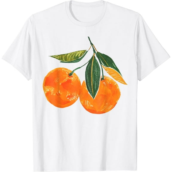 Vintage Graphic Fruit Orange Aesthetic Boho Juicy Men Women T-Shirt