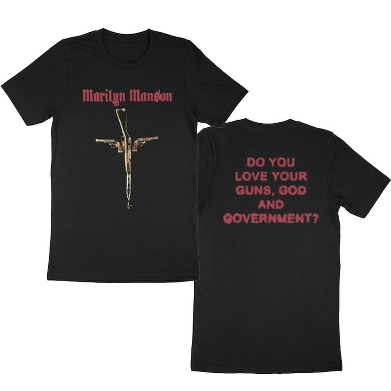 Marilyn manson tour t shirt on sale