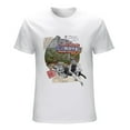 thumbnail image 1 of Vintage Graphic Men’s T-Shirt 100% Cotton Casual Short Sleeve Tops Gift Tee White 3XL, 1 of 5