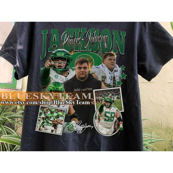 Vintage Graphic Style Jackson Powers-Johnson T-Shirt, Jackson Powers-Johnson shirt,Vintage Sport Tee,American Football Bootleg