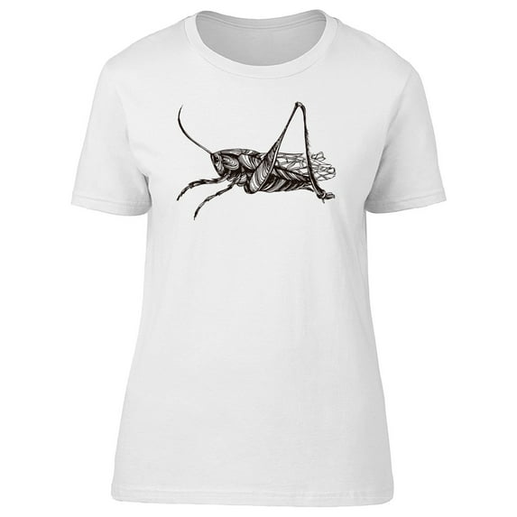 Vintage Grasshopper Cool Sketch T-Shirt Men -Image by Shutterstock, Male 4X-Large