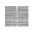 thumbnail image 1 of Vintage Gray Sheer Curtains 45 Inch Length 2 Panels Set for Living Room/Bedroom, Country Farmhouse Abstract Minimalist Art Kitchen Curtains Grommet Semi-Sheer Curtains Window Treatments 42"x45"x2, 1 of 7