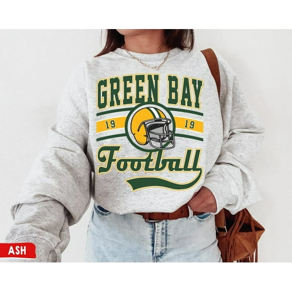 Vintage Green Bay Football Crewneck Sweatshirt, Packers Sweatshirt, Green Bay Game Day Shirt, Packers Fans Gift