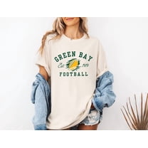 Vintage Green Bay Football Graphic T-Shirt, Retro Game Day Tee, Classic Football Fan Shirt