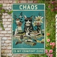 thumbnail image 1 of Vintage Green Cat Decor tin signs, 8x12 Inch,Metal Tin Poster, Funny Cat Lover's Wall Art for Living Room,Office,Shop,Room,Unique Home Decor Gift Decorative Sign & Plaques, 1 of 8
