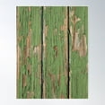 thumbnail image 1 of Vintage Green Peeling Paint Texture – Rustic Weathered Wood Poster Wall Art, Modern Wall Decor For Living Room Bedroom, 16x24 UNFRAMED, 1 of 3
