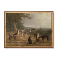 thumbnail image 1 of Vintage Greyhound Dog 18Th Century Fine Art Poster Home Decor, 12x18 UNFRAMED, 1 of 3