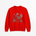 thumbnail image 1 of Vintage Greyhound UFO Alien Cartoon Dog Lover Retro Graphic Sweatshirt, for men & women, up to size 5XL, 1 of 2