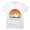 thumbnail image 1 of Vintage Guess What TShirt Chicken Butt ! Farmer Gift Funny Mens White Graphic Tee - Design By Humans  L, 1 of 2