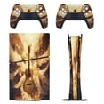 thumbnail image 1 of Vintage Guitar With Wings PS5/PS5 Pro/PS5 Slim Digital Disc Skin Sticker For Console And Controller Skins, 1 of 7