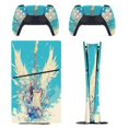 thumbnail image 1 of Vintage Guitar With Wings PS5/PS5 Pro/PS5 Slim Digital Disc Skin Sticker For Console And Controller Skins, 1 of 7