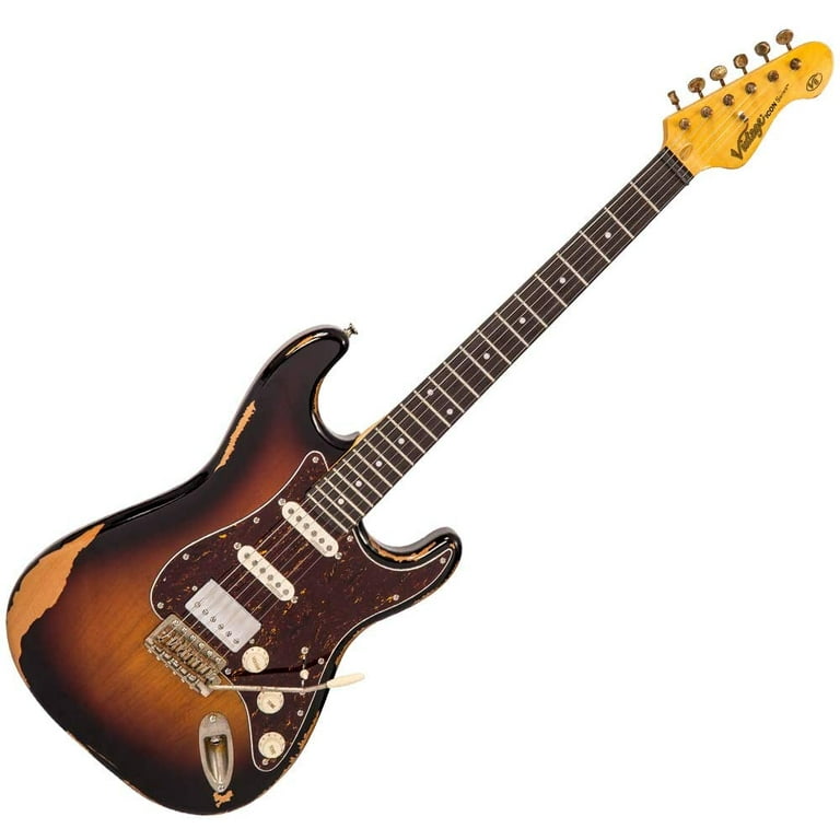 Vintage Guitars Icon V6 Electric Guitar - Walmart.com