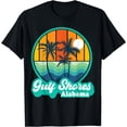 thumbnail image 1 of Vintage Gulf Shores Alabama Summer Vacation Beach Souvenirs T-Shirt, 1 of 4